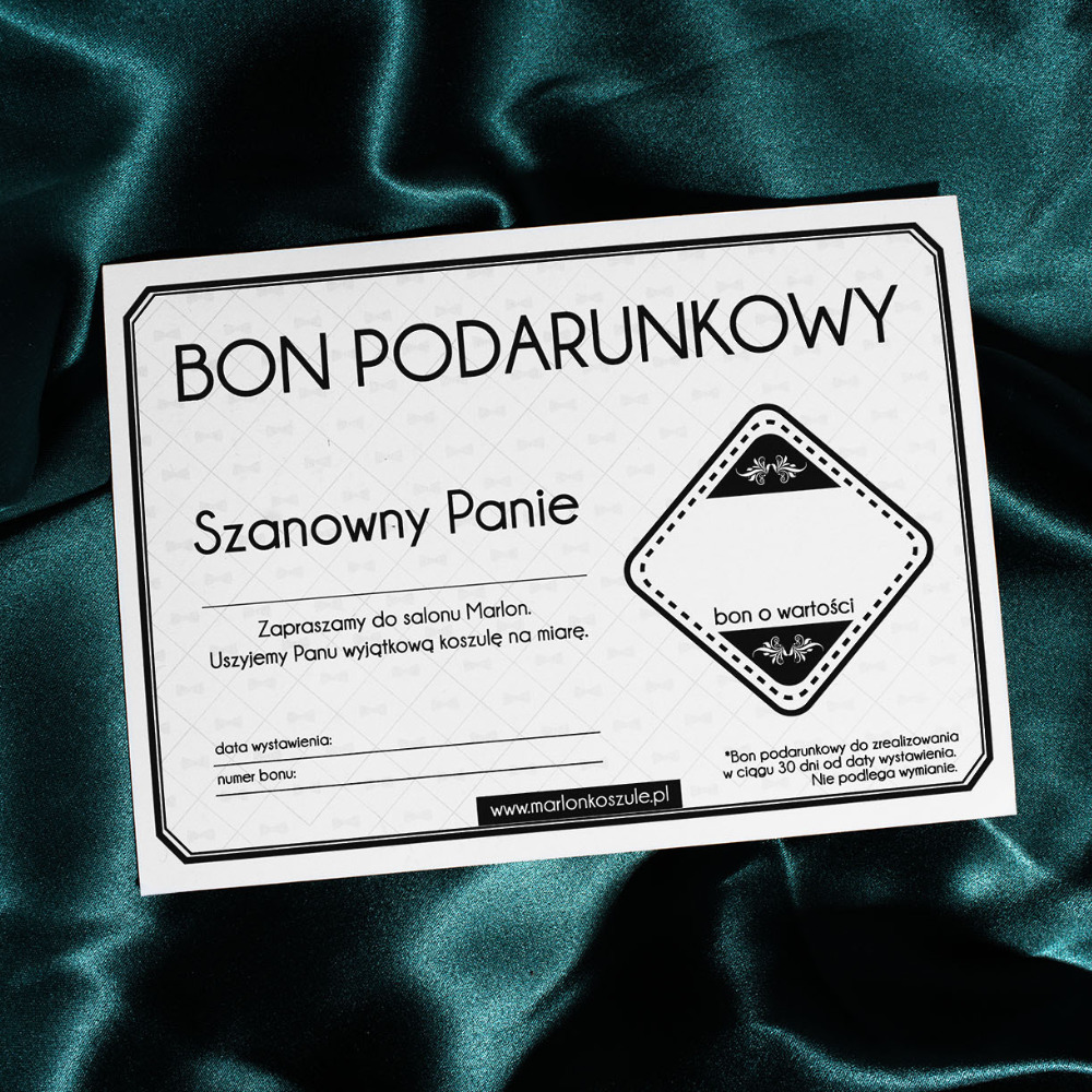 Bon podarunkowy